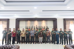 Pangdam Tanjungpura Terima Kunjungan Tenaga Ahli Utama KSP