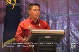 Kanwil Kemenkumham Jatim Gelar Sosialisasi Penilaian IRH Tahun 2024