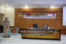 Kapolres Majalengka Buka Pelatihan Pra Operasi Antik Lodaya 2024
