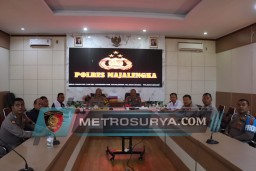 Polres Majalengka Ikuti Vicon Lat Pra Ops Antik Lodaya 2024
