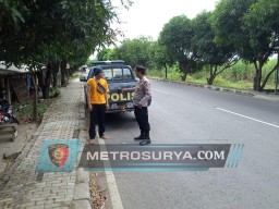 Antisipasi dan cegah gangguan Kamtibmas Anggota SPKT Polsek Pabuaran Polresta Cirebon Intensifkan Patroli rawan siang