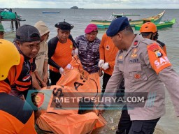 TIM SAR Gabungan TNI AL Temukan Korban Tenggelam ABK KMN Cahaya Madinah