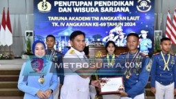Anak Penjaga Warung Kelontong Ini Berhasil Jadi Lulusan Terbaik Akademi Angkatan Laut Tahun 2024