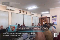Kanwil Kemenkumham Jatim Selenggarakan Dua Raperda Harmonisasi