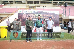 Kejurnas Menembak Danrem 081/DSJ Cup Diikuti Ratusan Peserta, Pj Wali Kota Harap Ada Event Lagi ke Depannya