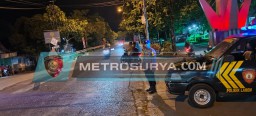 Patroli Blue Light Polsek Laren Antisipasi Aksi Hitam- Hitam Serta Kriminalitas 3C