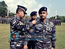 PELATIHAN BABINPOTMAR, KEMBANGKAN KEMAMPUAN PENGAWAK POTENSI MARITIM TNI AL YANG HANDAL.