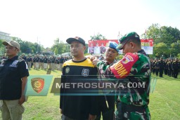 Partisipasi Kedua Perguruan Silat Jaga Kondusifitas Keamanan di wilayah hukum Polres Ponorogo