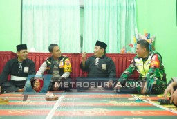 Bersama TNI Polres Ponorogo Gelar Patroli Skala Besar Pengesahan Warga PSHT Ranting Jetis
