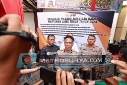 Waka Polda Jatim Gelar Deklarasi Pilkada Damai Dalam Event Turnamen Bulutangkis Antar Media