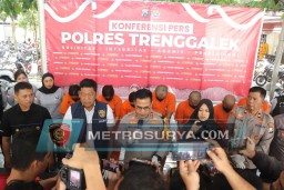 Komplotan Pencuri Spesialis Toko Emas Berhasil Dilibas Tim Opsnal Polres Trenggalek