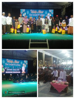 Desa Cibogo Tabligh Akbar Haul Sesepuh Desa Cibogo & Santunan Anak Yatim di Acara 10 Muharam 1446 H.