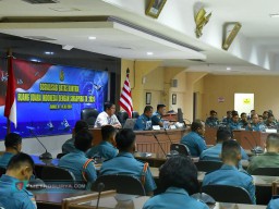 PUSPENERBAL GELAR SOSIALISASI BATAS KONTROL RUANG UDARA INDONESIA DAN SINGAPURA TAHUN 2024
