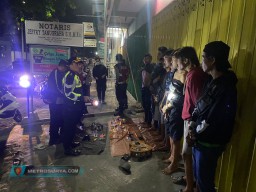18 Pemuda Pesta Miras di Angkringan Jombang Diamankan Polisi