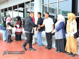 DANLANTAMAL I SAMBUT KEDATANGAN DANPASMAR I.
