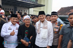 Kapolres Majalengka Hadiri Kunjungan Kerja Menteri Ekonomi Kreatif Sandiaga Uno di Peresmian Desa Wisata Religi