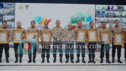 Polres Jombang Raih Penghargaan Unit Pelayanan Publik Terbaik dari KemenPAN-RB