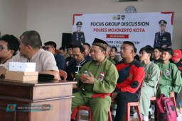 Polres Mojokerto Kota Ajak Perguruan Pencak Silat Jaga Kondusifitas Jelang Pilkada 2024