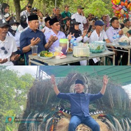 Hadiri Sedekah Bumi Banyak Warga Nitip Harapan Besar Kemajuan Lamongan Kepada H.Abdul Ghofur