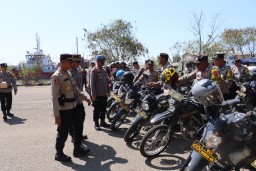 Jelang OMP Sunyaragi 2024, Polres Cirebon Kota Gelar Apel Sarana dan Prasarana