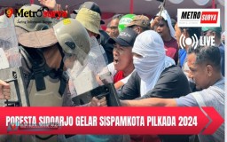 Gelar Simulasi Polresta Sidoarjo Pastikan Kesiapan Pengamanan Pilkada Serentak 2024