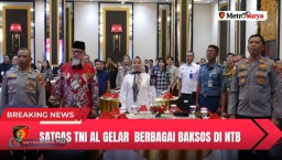 Bentuk Peduli Terhadap Masyarakat Satgas TNI AL Gelar Baksos di NTB