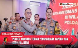 Polres Jombang Terima Penghargaan Kapolri dan Kapolda Jatim