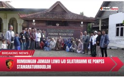 Rombongan Jamaah Lowo Ijo Silaturahmi Ke Ponpes Tsamaraturroudloh Tegalsari Banyuwangi.