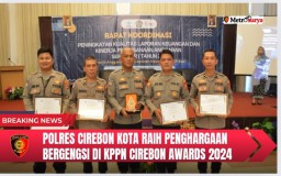 Polres Cirebon Kota Raih Penghargaan Bergengsi di KPPN Cirebon Awards 2024