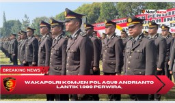 Wakapolri: Lantik 1.999 Perwira Pertama "Jadilah pemimpin yang bertakwa dan menjadi solusi bagi masyarakat"