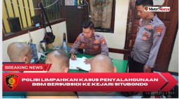 Berkas Dinyatakan Lengkap, Polisi Limpahkan Kasus Penyalahgunaan BBM Bersubsidi ke Kejari Situbondo