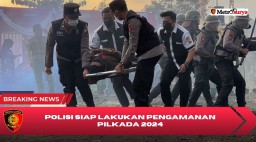 Sispamkota di Probolinggo Berlangsung Dramatis, Polisi Siap Lakukan Pengamanan Pilkada 2024