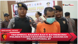 Polisi Amankan Pelaku Pencemaran Nama Baik Via Tiktok dari Amuk Massa