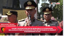 Hari Juang Polri di Surabaya Kenang Sejarah Perjuangan Polisi Istimewa Rebut Kemerdekaan