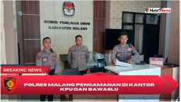 Polres Malang Tingkatkan Pengamanan di Kantor KPU dan Bawaslu Jelang Pilkada 2024