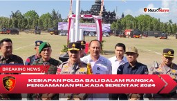 Kesiapan Polda Bali Dalam Rangka Pengamanan Pilkada Serentak 2024