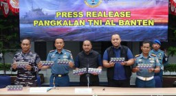 TNI AL Sita 2 Juta Batang Rokok Ilegal di Merak, 3 Orang Dibekuk