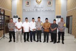 Kapolres Cirebon Kota Gelar Pertemuan Silaturahmi Bersama DMI Centre At-Taqwa.