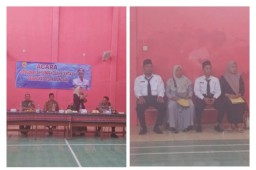 Pengambilan Sumpah Dan Pelantikan Perangkat Desa Karangsari Kecamatan Waled