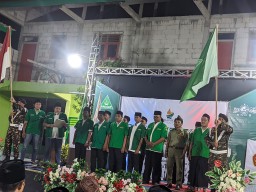 PAC GP Ansor Karangbinangun Gelar Maulid Nabi, Sekaligus Pelantikan Pengurus Ansor Masa Khidmat 2024-2027