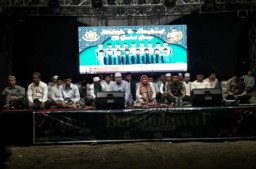 Sambut Hari Santri Nasional Dan Hari Sumpah Pemuda 2024, Ribuan Jemaah Bersholawat.