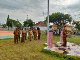 Apel Rutin Pemdes Cisaat Kecamatan Waled Setiap Hari Senin.