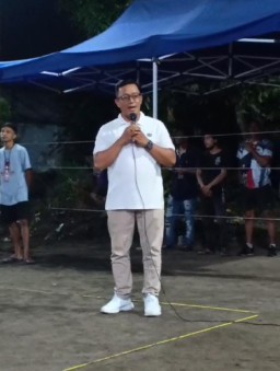 Kades Mojongapit Buka Turnamen Bola Voli dalam Rangka Hari Pahlawan Nasional