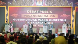 Pengamanan Ketat Debat Publik Kedua Pilgub Jabar 2024 di Cirebon Berjalan Kondusif,