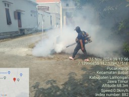 Pemerintah Desa Puncakwangi Gelar Fogging Cegah DBD