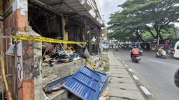 Ledakan Terjadi di Flyover Cimindi Kota Bandung, Sebuah Ruko Luluh Lantak