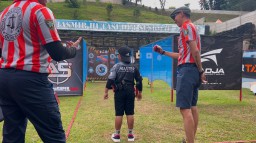 Kejuaraan Tembak Reaksi AAIPSC Level II Bandung: Petembak Pamekasan Sabet Posisi 4 Divisi U.10