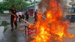 Refresher Kesiapan Satpam PT Haleyora Powerindo Jelang Natal dan Tahun Baru di Kantor PLN UIP JBTB