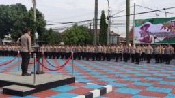 Polres Majalengka Kerahkan Ratusan Personel Jadi Penggerak Ketahanan Pangan Bergizi