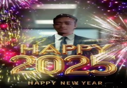Sugianto Kabiro Metrosurya.com Lamongan, Ucapkan Selamat Tahun Baru 2025